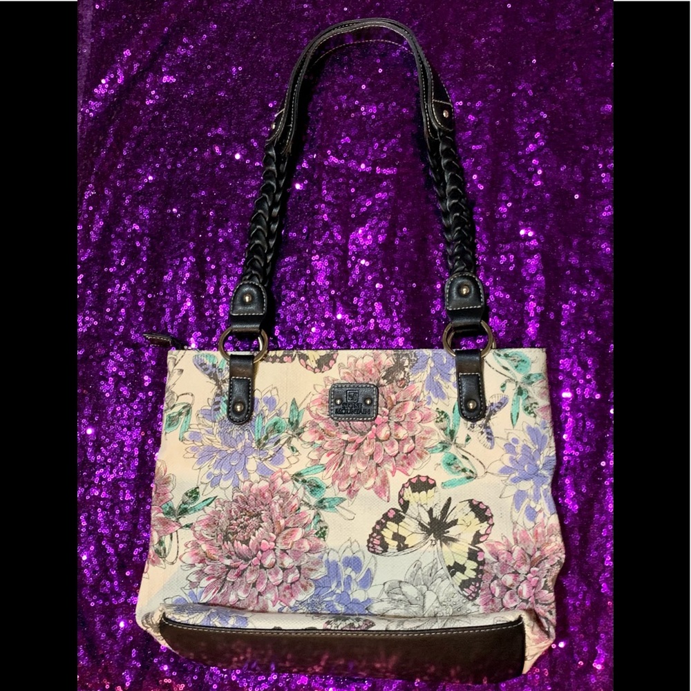 Stone Mountain Shoulder Bag Floral/Butterfly